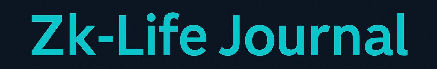 Zk-life Journal